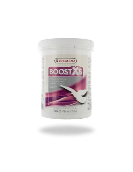 fortificante vitamínico para palomas BOOST X5 500 gr.